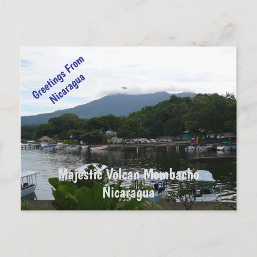 Volcan Mombacho威厳のある – グラナダ,ニカラグア ポストカード (正面)