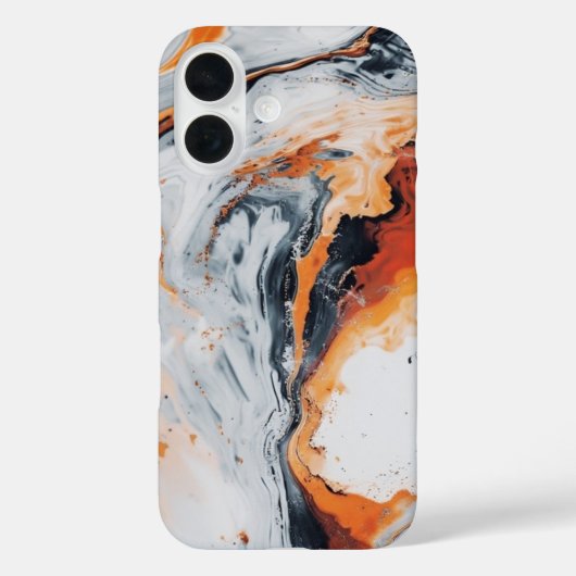 Volcanic Marbling Case-Mate iPhoneケース (裏面)