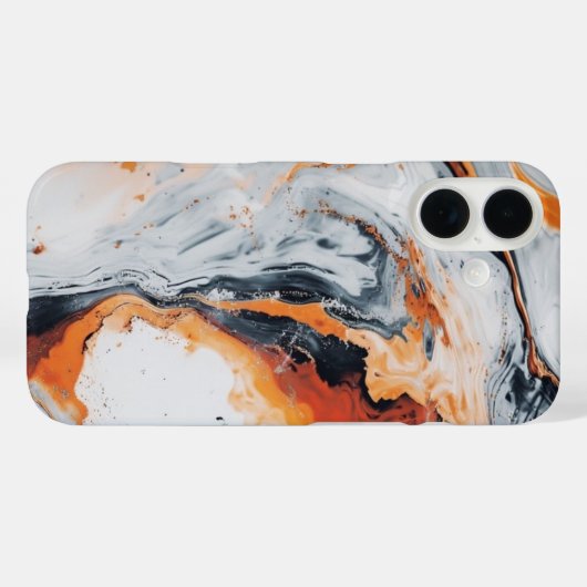 Volcanic Marbling Case-Mate iPhoneケース (裏面 (横))