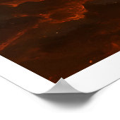  Volcanic White Tiger Premium Wall Art – Fine Art  ポスター (角)