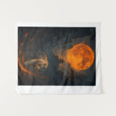 Volcanic White Tiger Premium Wall Art – Fine Art C タペストリー (正面(横))