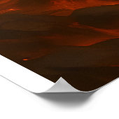 Volcanic White Tiger Premium Wall Art – Fine Art C ポスター (角)