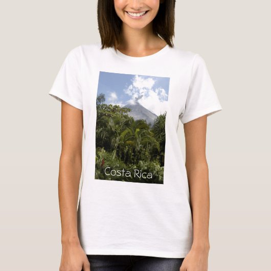 volcano2、コスタリカ tシャツ (正面)