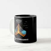 VOLCANO / GEOLOGY: I Lava Volcanoes ツートーンマグカップ (正面左)