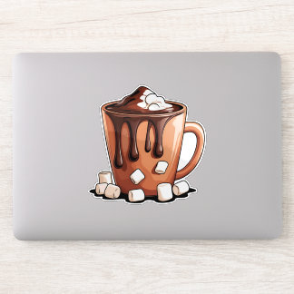 Volcano Hot Chocolate Dream Mug sticker シール