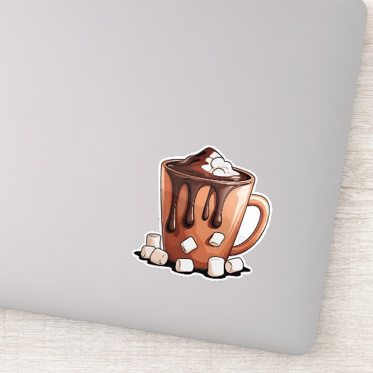 Volcano Hot Chocolate Dream Mug sticker シール (詳細)