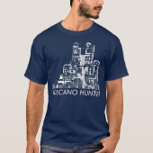 Volcano Hunter Map T-Shirt Tシャツ (正面)