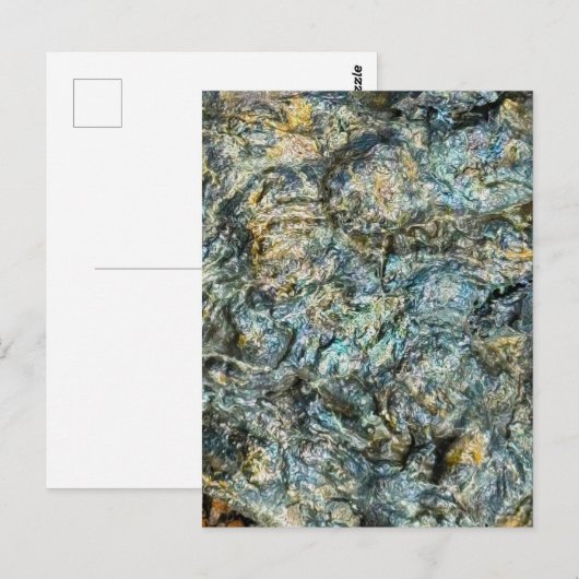 Volcano Lava Rock ポストカード (正面/裏面)