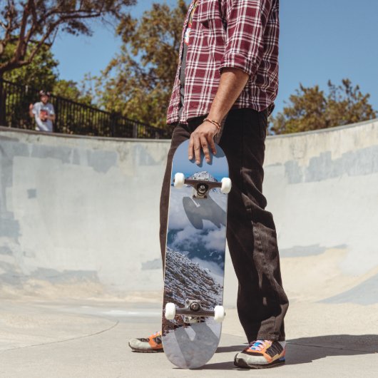 volcano mountain snow スケートボード (室外2)