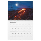 Volcano National Park Calendar カレンダー (1月 2026)