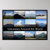 Volcanoes Around the World ポスター (正面)
