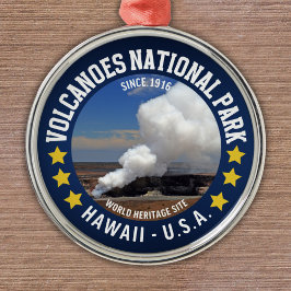 Volcanoes National Park Hawaii  メタルオーナメント