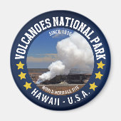 Volcanoes National Park Hawaii Since 1916 マグネット (正面)