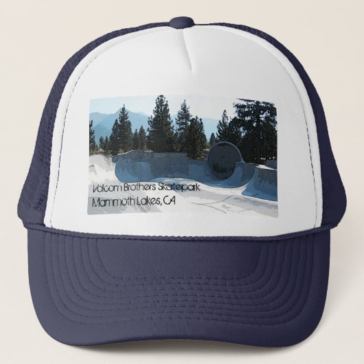 Volcomの兄弟のSkateparkのトラック運転手の帽子 キャップ (正面)