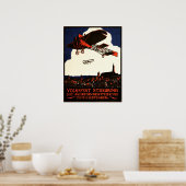 VOLKSFEST STRAUBING 1912バイエルフェストヴィンテージ ポスター (キッチン)