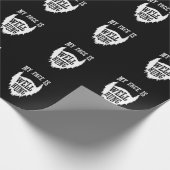 Vollbart "My Face is Well Hung" ラッピングペーパー (角)