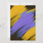 Volley Ball End of Season Banquet Party Invitation 招待状 (裏面)