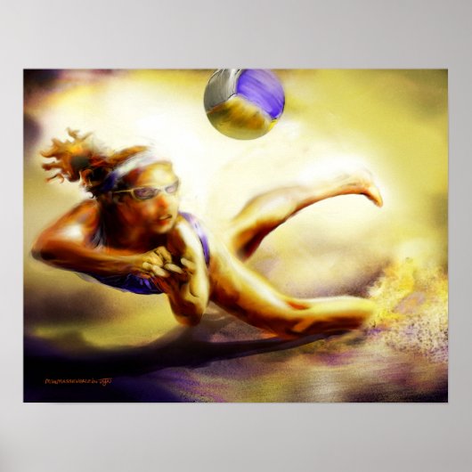 VolleyBallポスター ポスター (正面)