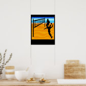 VOLLEYBALL 2015 TEMPLATES ポスター (キッチン)