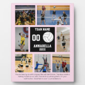Volleyball 7 Photo Collage Player Team Name フォトプラーク (正面)