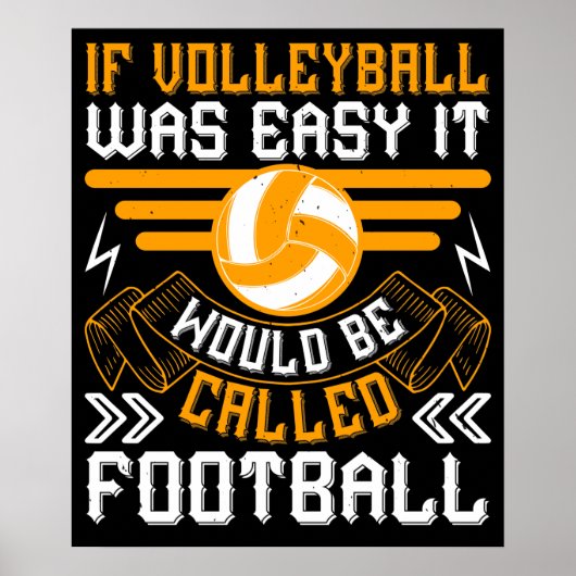 Volleyball - A Good Setter Like A Waiter ポスター (正面)