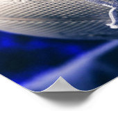 Volleyball and Net Team Coach ポスター (角)