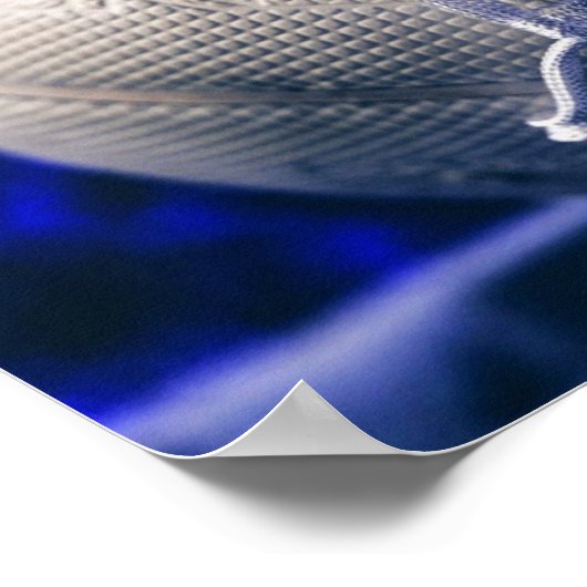 Volleyball and Net Team Coach ポスター (角)