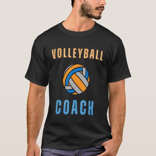 Volleyball Assistant Coach Mom Sport Team Coaching Tシャツ (正面)
