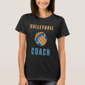 Volleyball Assistant Coach Mom Sport Team Coaching Tシャツ (正面)