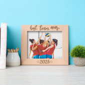 Volleyball Best Team Ever Custom Year レーザー彫刻フレーム