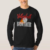 Volleyball Brother Volleyball Tシャツ (正面)