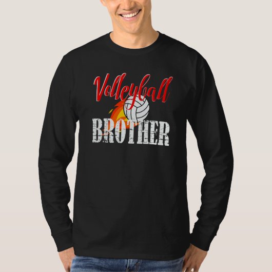 Volleyball Brother Volleyball Tシャツ (正面)