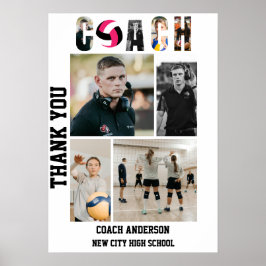 Volleyball Coach Senior Night Graduation  ポスター
