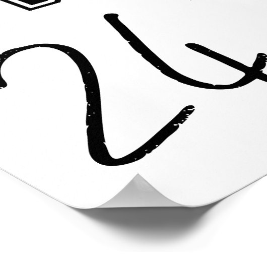 Volleyball Custom Senior Night Picture ポスター (角)