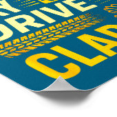 Volleyball Dad - Funny Proud Father Player  ポスター (角)