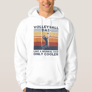 Volleyball Dad Like A Normal Dad Only Cooler Vinta パーカ