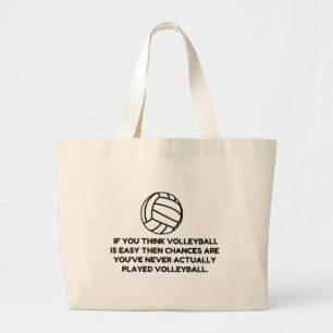 VOLLEYBALL EASY ラージトートバッグ