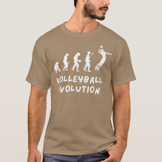Volleyball Evolution Funny Tシャツ