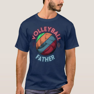 Volleyball Father friend Tシャツ