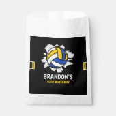 Volleyball Fun Birthday Boy フェイバーバッグ (正面)