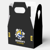 Volleyball Funny Birthday Boy フェイバーボックス (オープン)