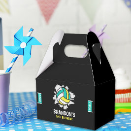 Volleyball Funny Birthday Boy フェイバーボックス