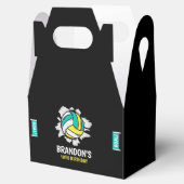 Volleyball Funny Birthday Boy フェイバーボックス (オープン)