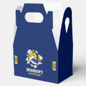 Volleyball Funny Birthday Boy フェイバーボックス (オープン)