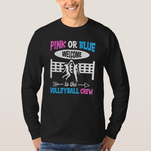 Volleyball Gender Reveal for a Volleyball   Tシャツ (正面)