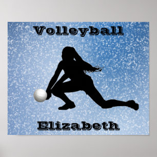 Volleyball Glam ポスター