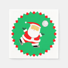 Volleyball Holiday Party スタンダードカクテルナプキン