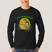 Volleyball Holy Guacamole Player Blocker Avocado F Tシャツ (正面)