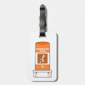 Volleyball Is My Drug ラゲッジタグ (裏面縦)