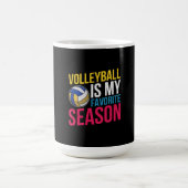 Volleyball Is My Favorite Season コーヒーマグカップ (中央)